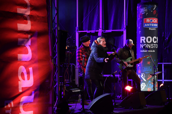 ROCK ANTENNE Band beim Winter-Opening in Samnaun