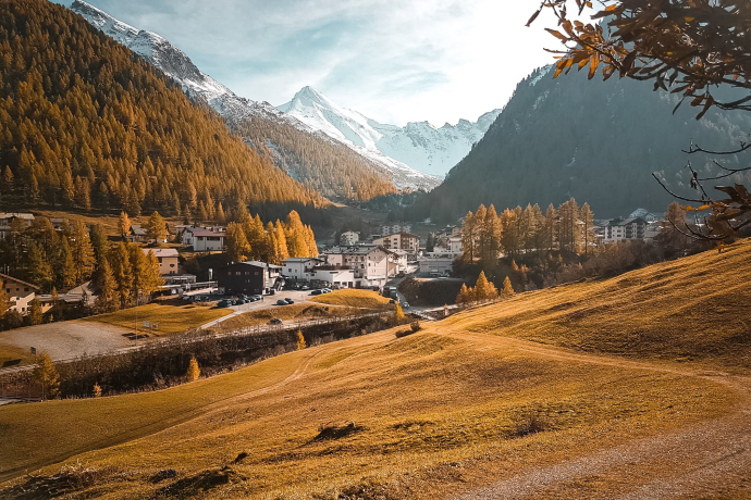 Herbst in der Natur Samnauns