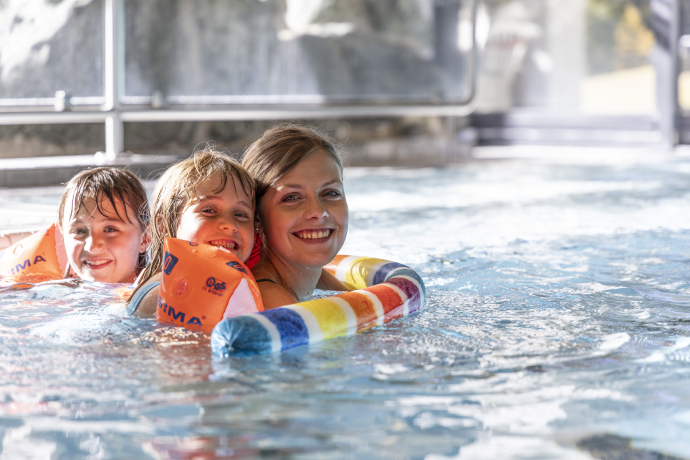 Alpenquell Erlebnisbad für Familien in Samnaun