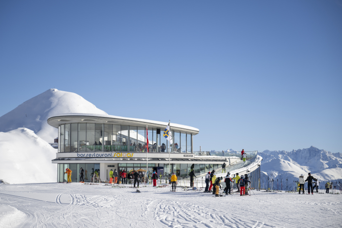 Restaurant Salaas Bergbahnen Samnaun