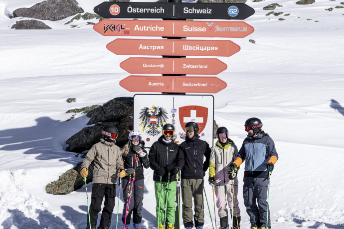Skifahren Schweiz Österreich Samnaun Ischgl Winter Opening grenzenlos