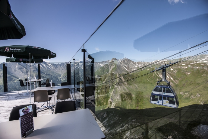 Bergbahn in Samnaun Bergbahn in Samnaun