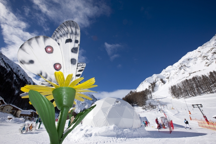 Die Kinder lieben das Kinderland in Samnaun Die Kinder lieben das Kinderland in Samnaun
