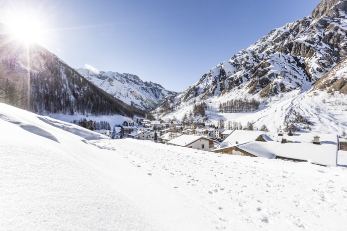 Winterwandern in Samnaun