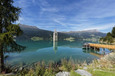 Urlaub am Reschensee.