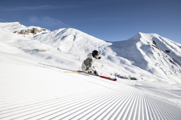 Skifahren in Samnaun