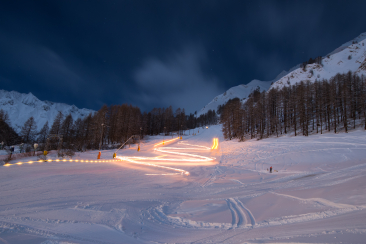 NachtZauber am Musella Skishow Samnaun Erlebnis