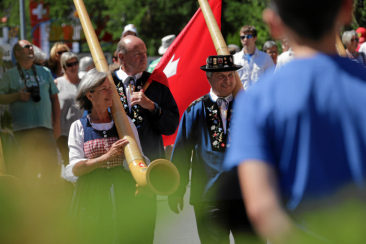 Traditioneller Umzug am 1. August
