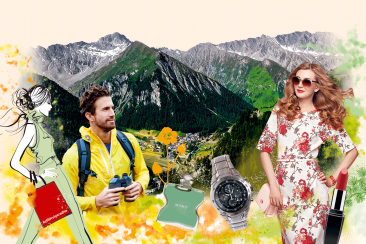 Duty Free Shopping in Samnaun.